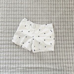 Tommy Hilfiger Embroidered Navy Sailboat Shorts